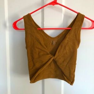 Urban outfitters twisted crop top.